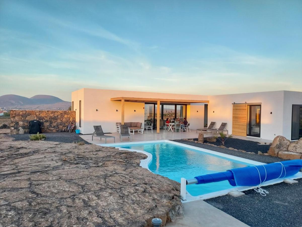 Villa Tabaiba En Lajares Con Piscina Bagian luar foto