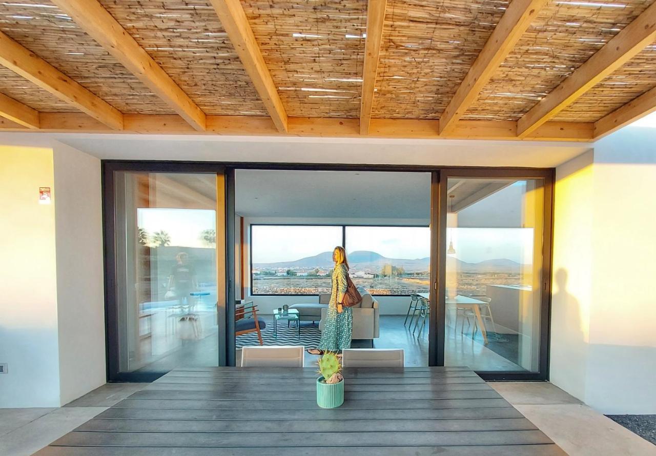 Villa Tabaiba En Lajares Con Piscina Bagian luar foto