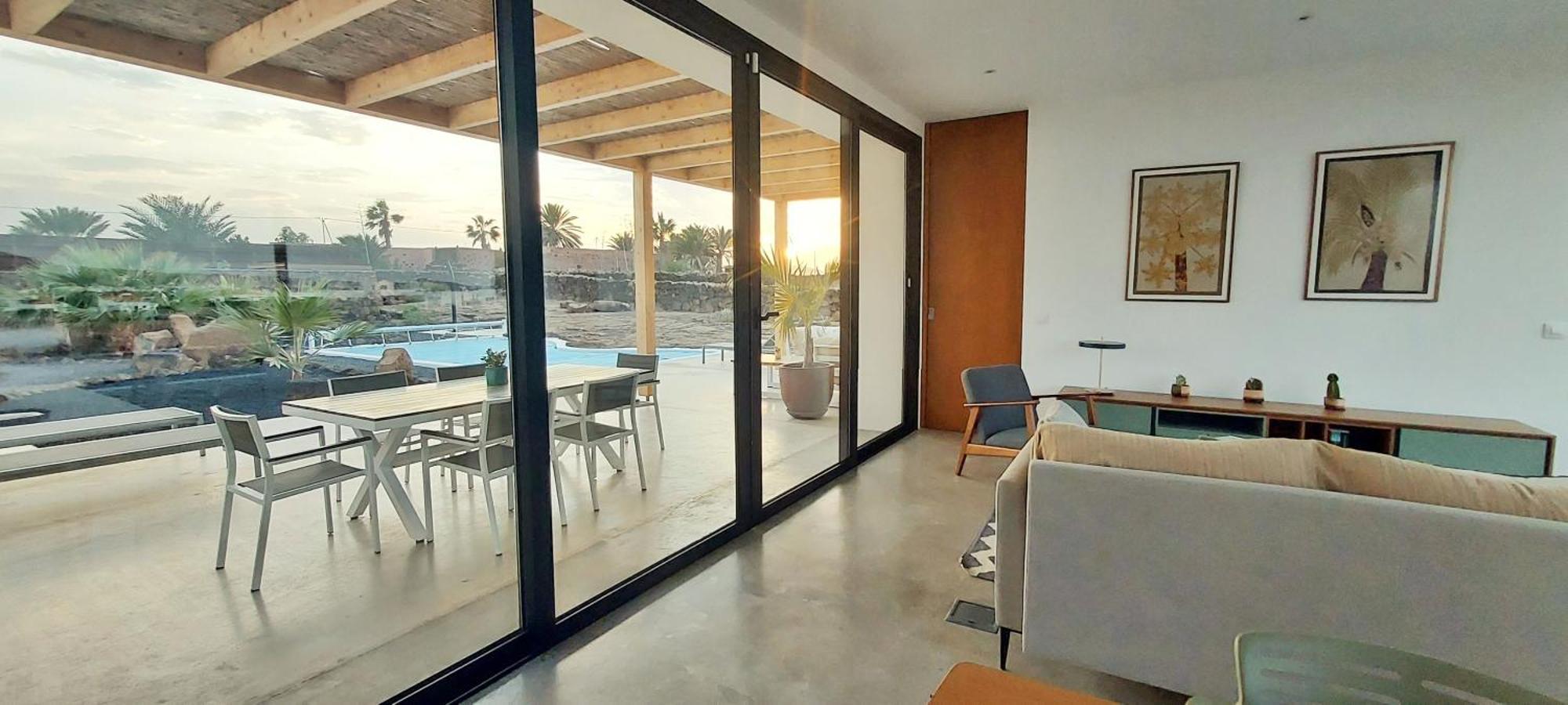 Villa Tabaiba En Lajares Con Piscina Bagian luar foto